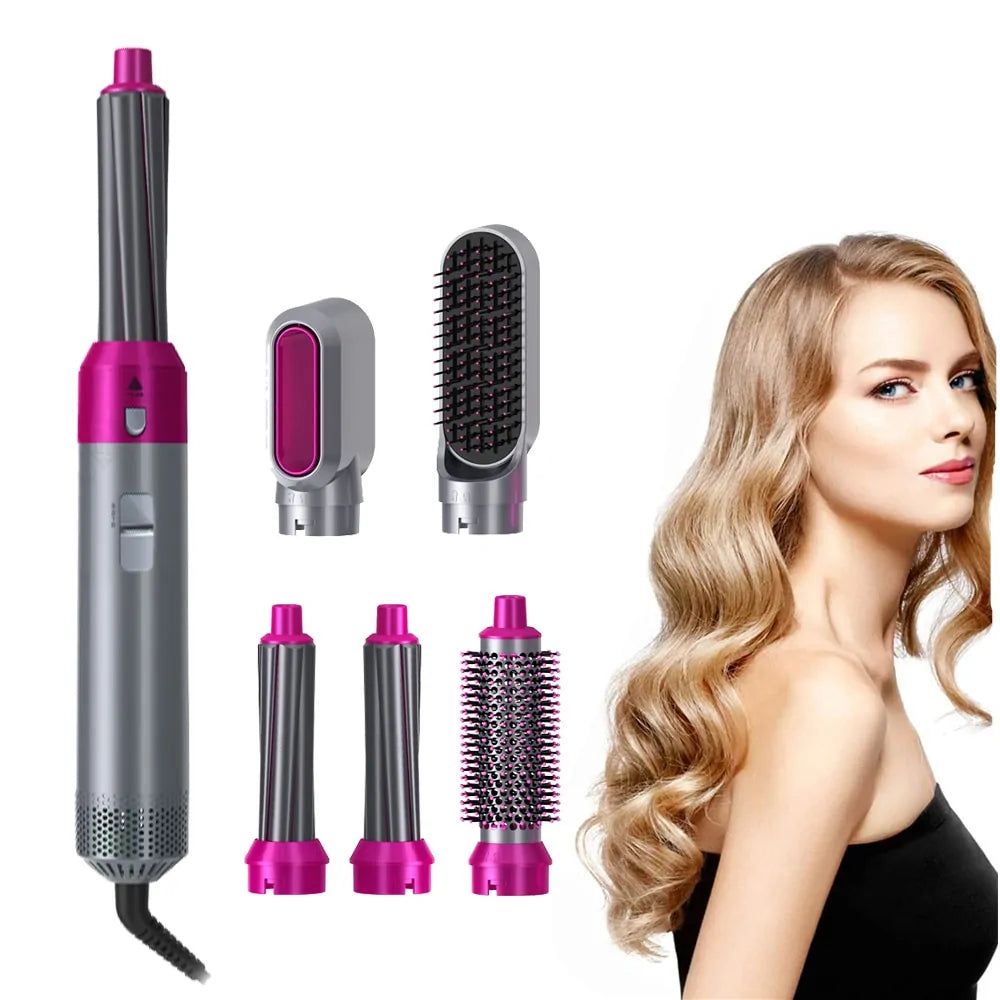 5 in 1 Hair Dryer & Styling Brush